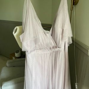 Jenny Yoo x BHLDN Lavendar flutter tulle dress